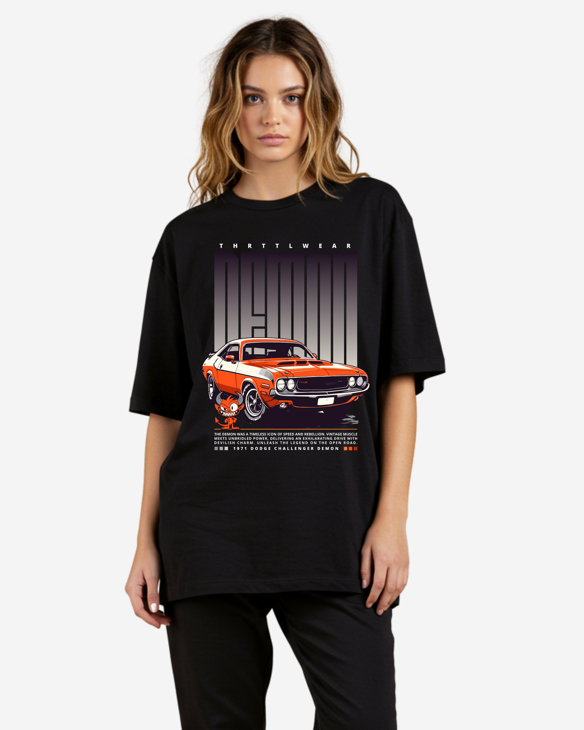 Hellcat's Ancestor Oversized T-Shirt