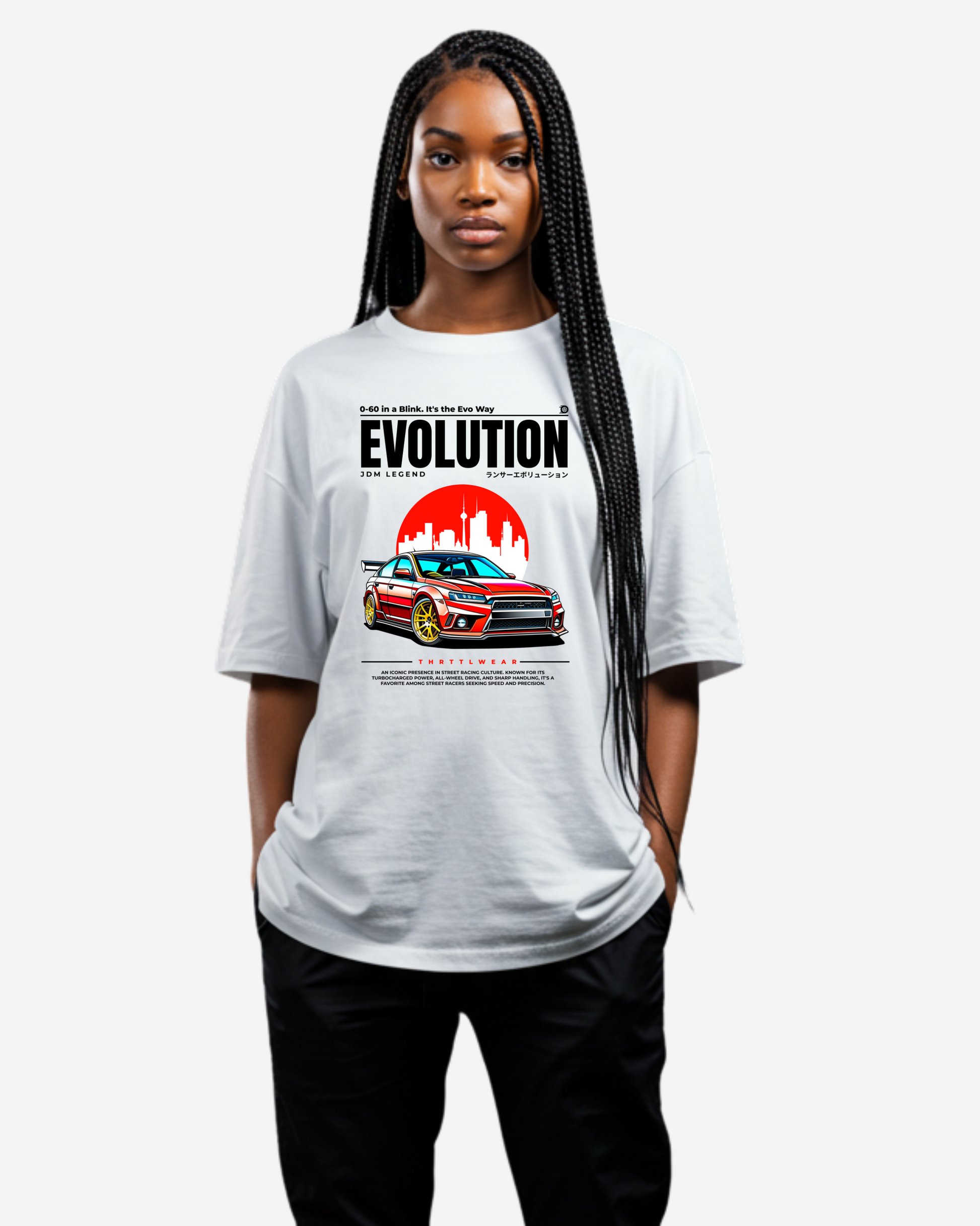 Evolution Oversized T-Shirt