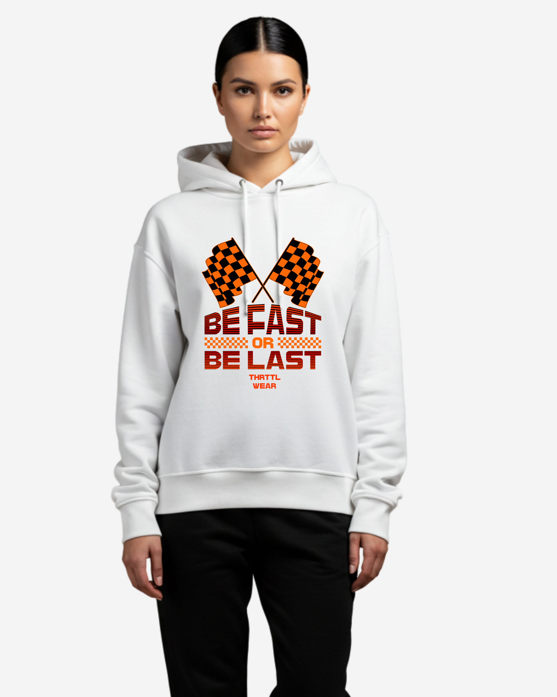Be Fast or Be Last Oversized Hoodie
