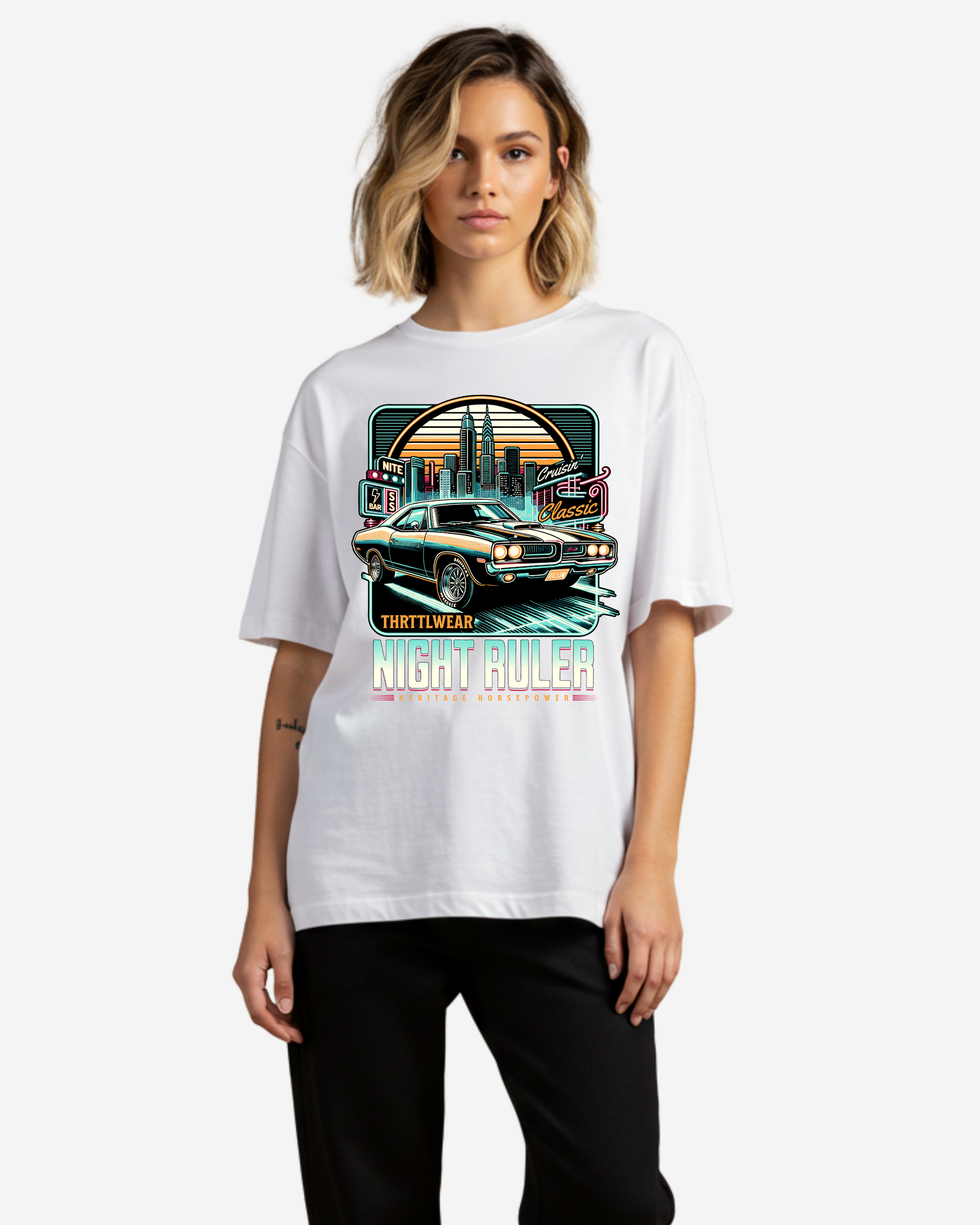 Night Ruler Oversized T-Shirt