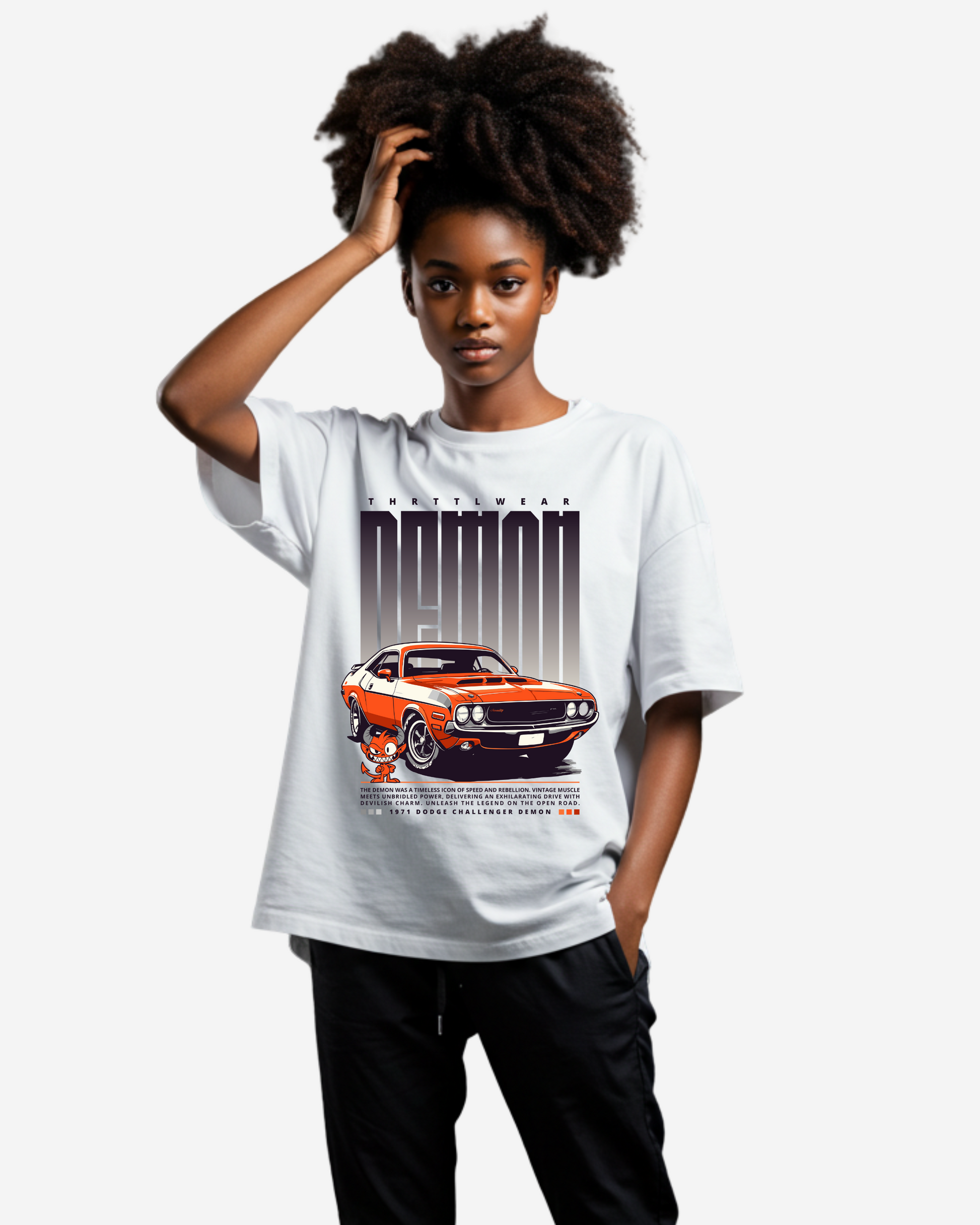 Hellcat's Ancestor Oversized T-Shirt