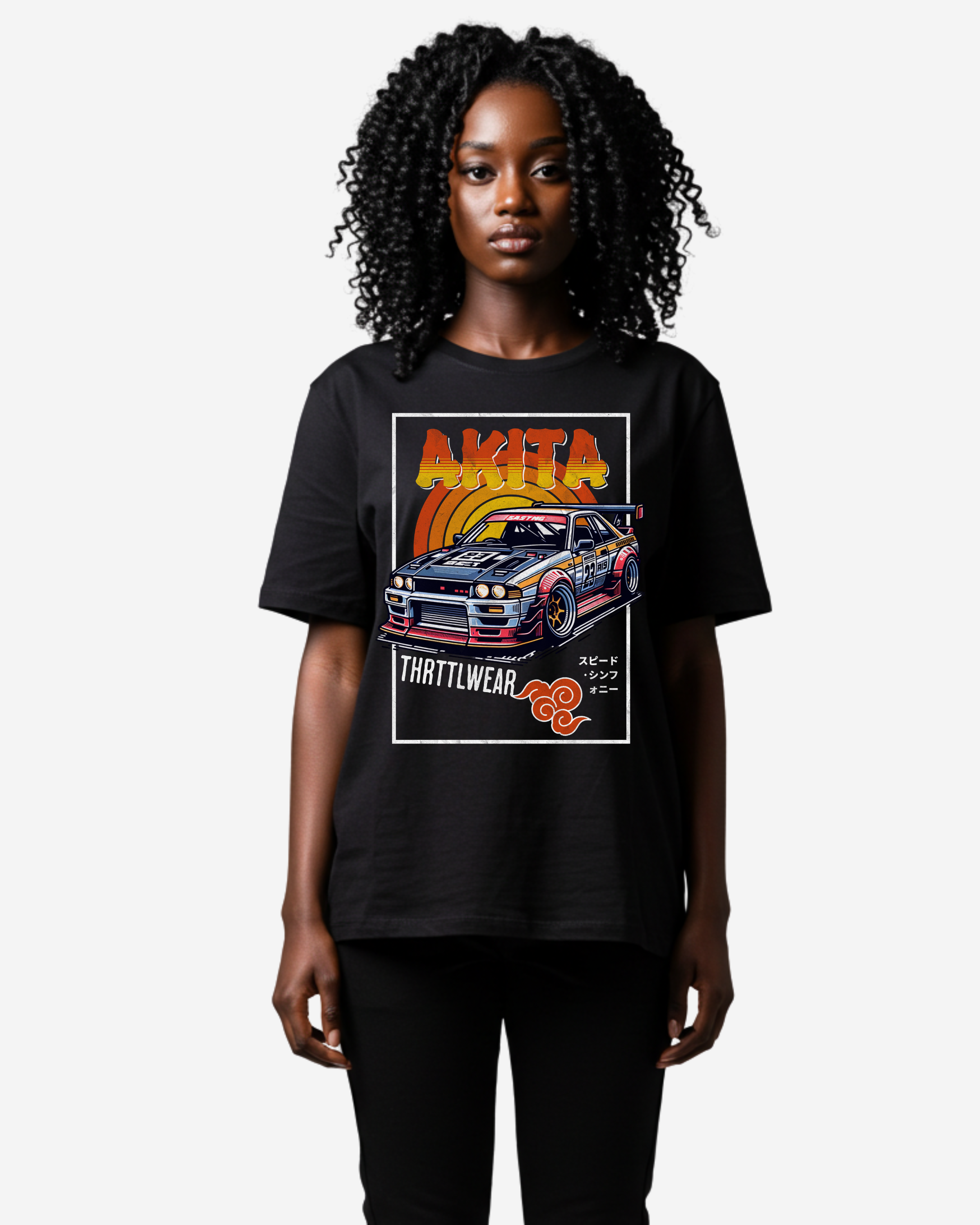 Akita Oversized T-Shirt – Thrttlwear