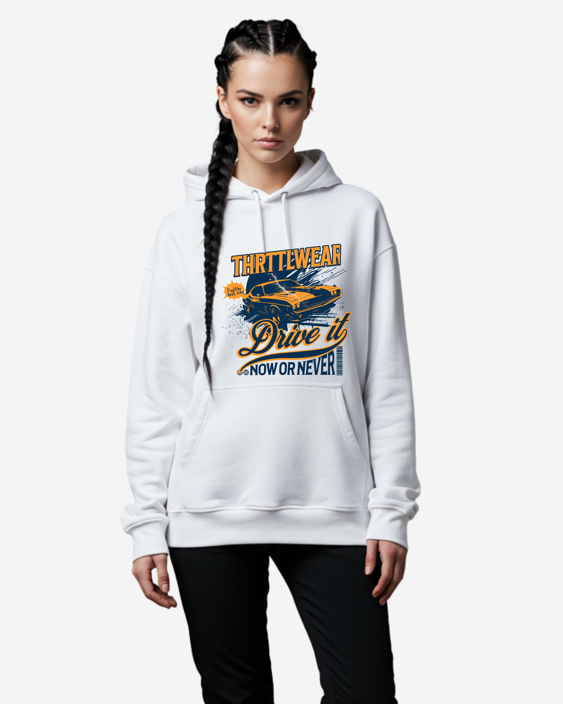 Now or Never Racing Oversized Hoodie