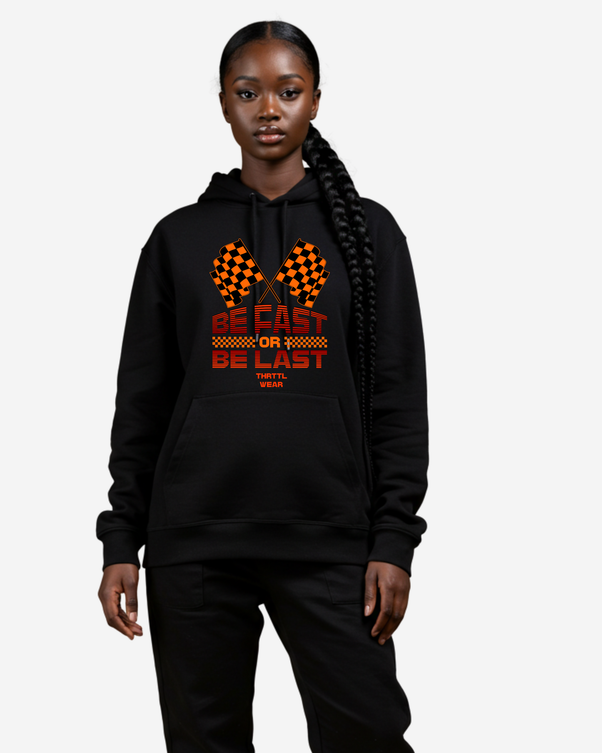 Be Fast or Be Last Oversized Hoodie