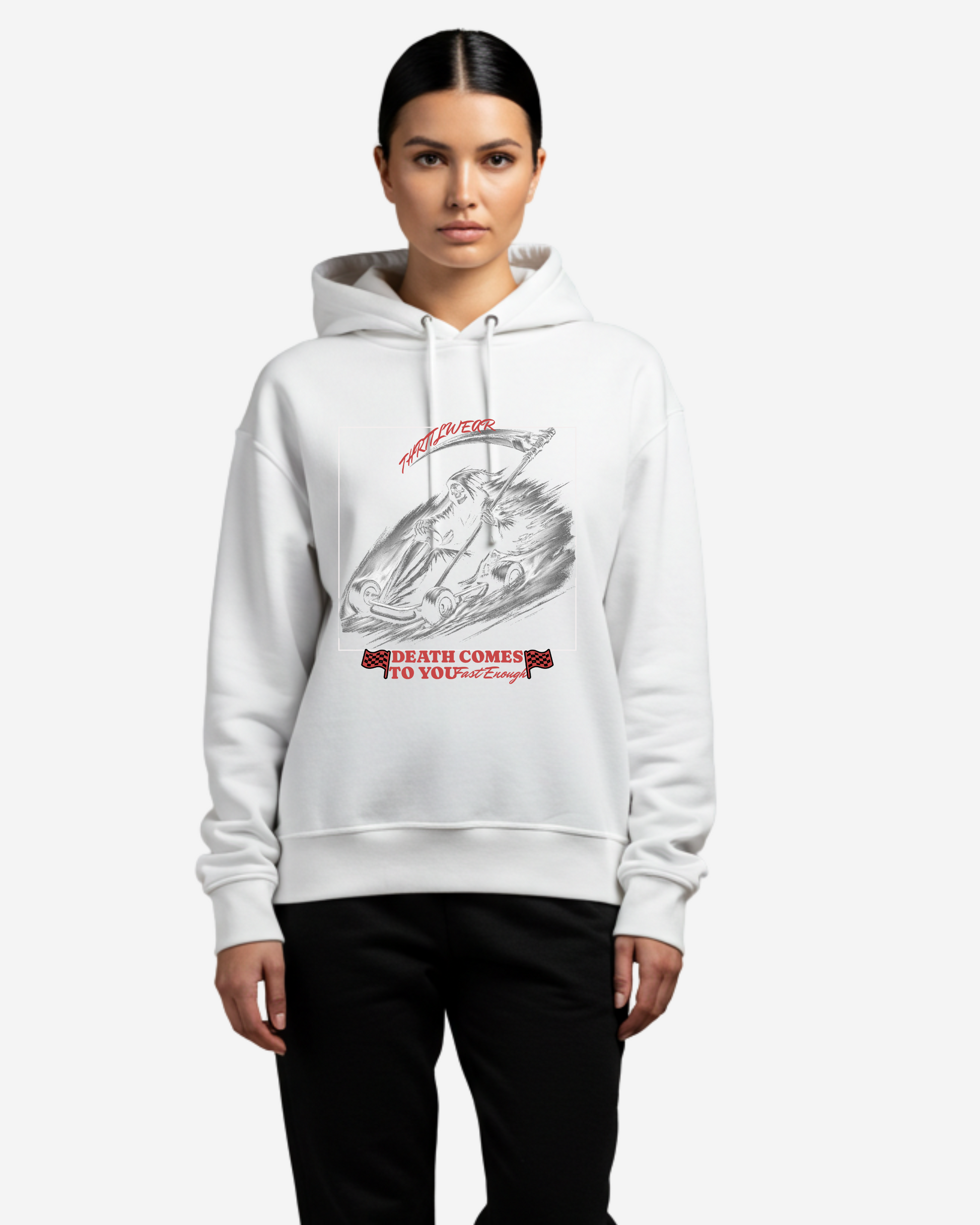 Grim Reaper Oversized Hoodie