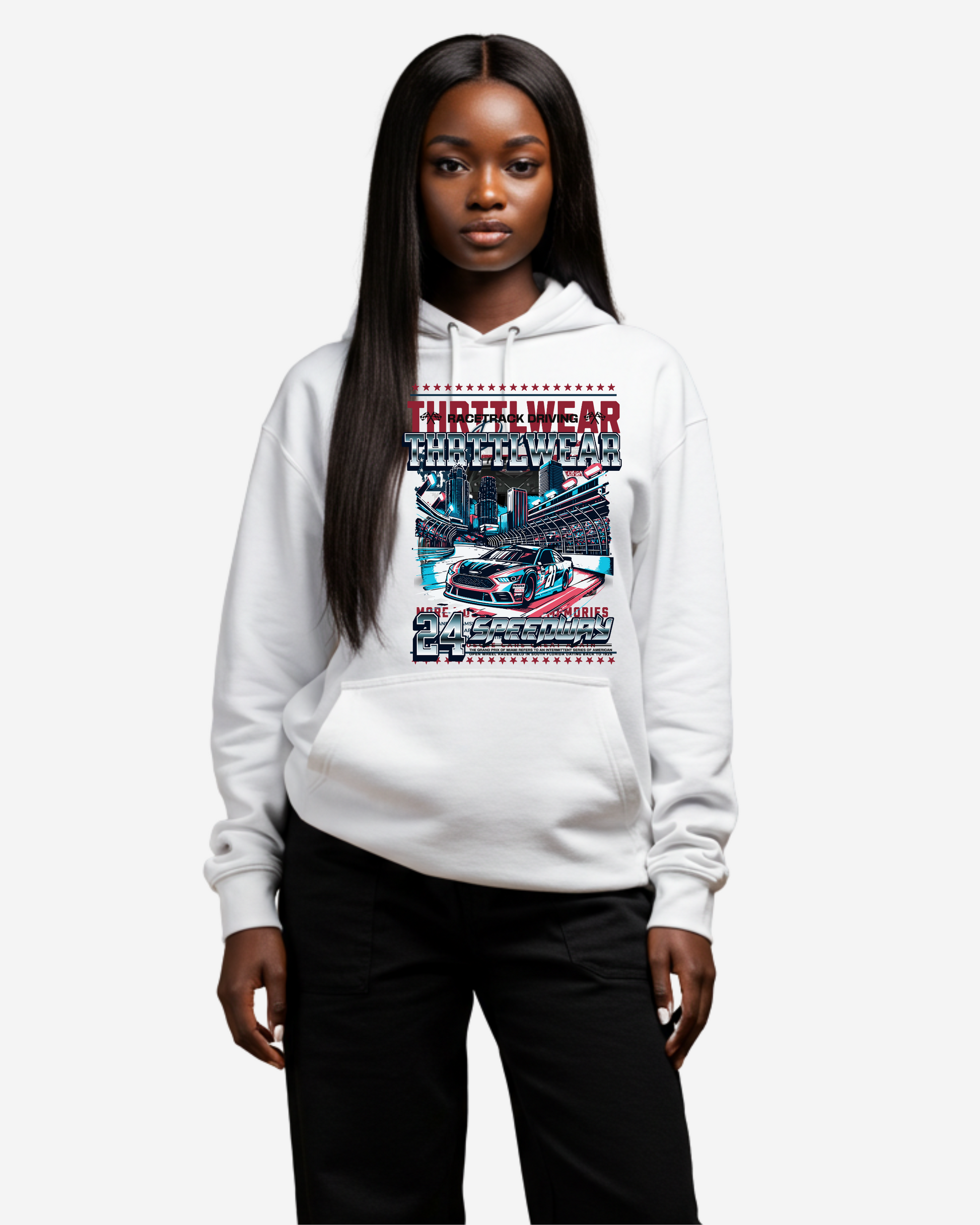 Miami Speedway Oversized Hoodie