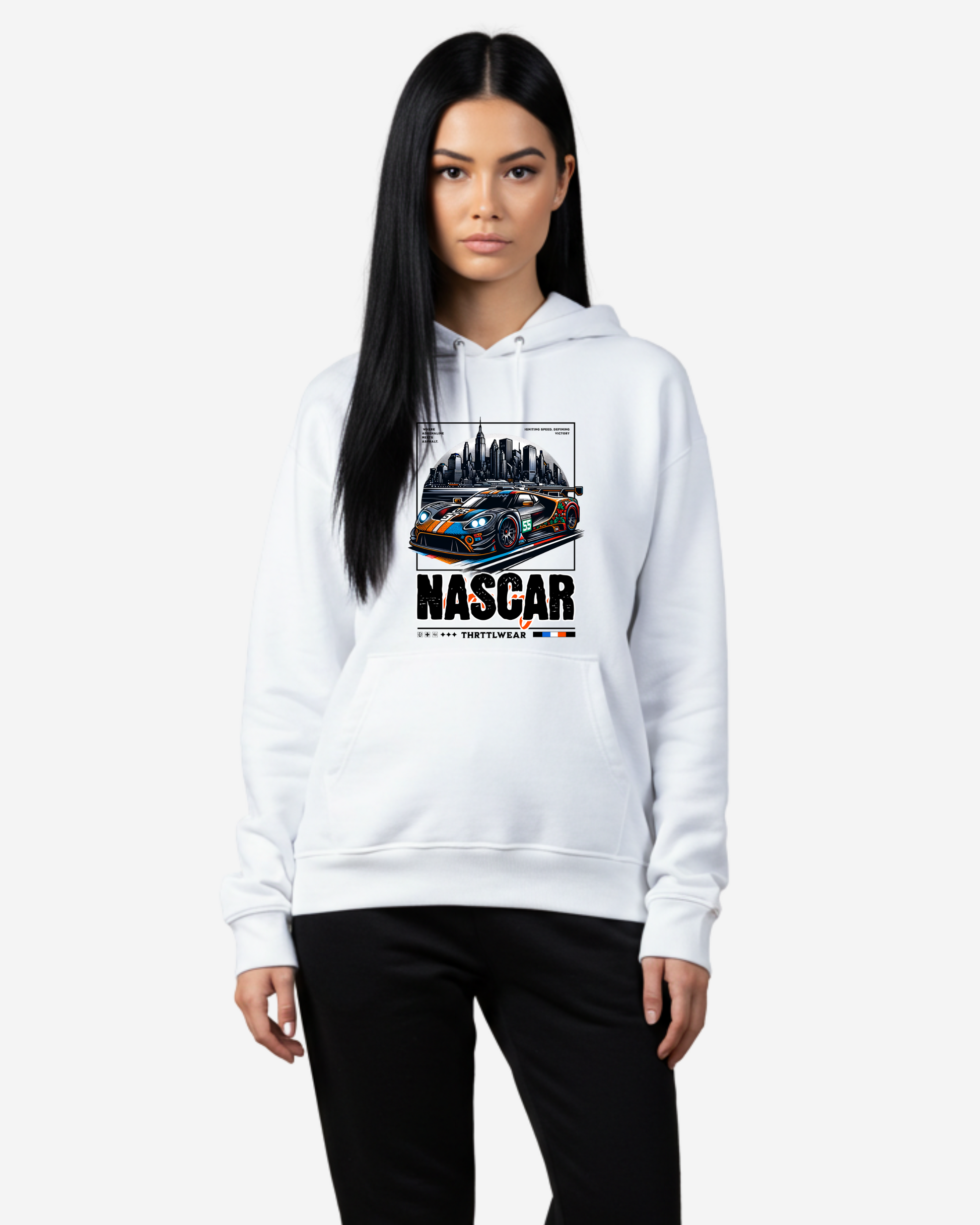 Nascar Racing Oversized Hoodie
