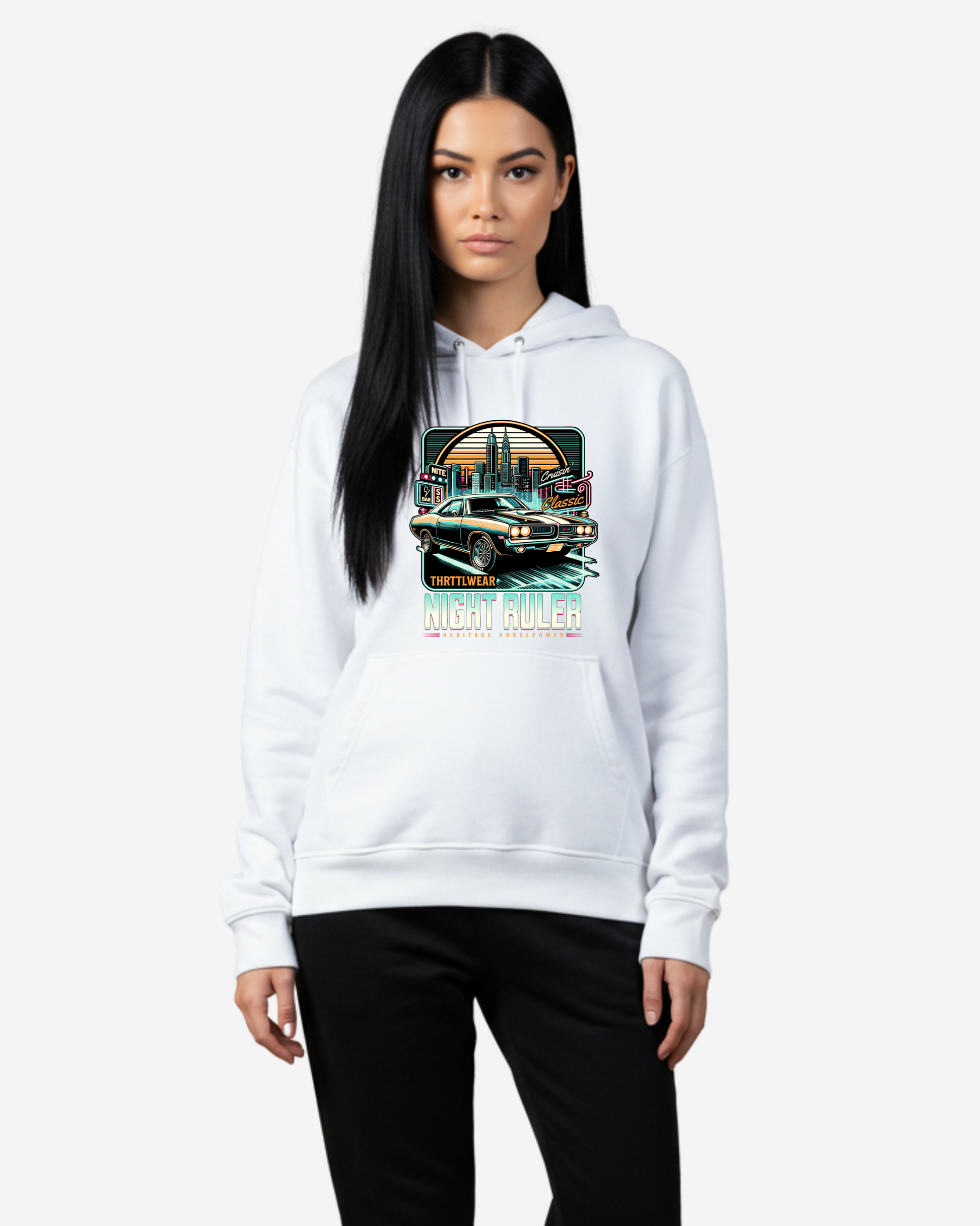 Night Ruler Oversized Hoodie