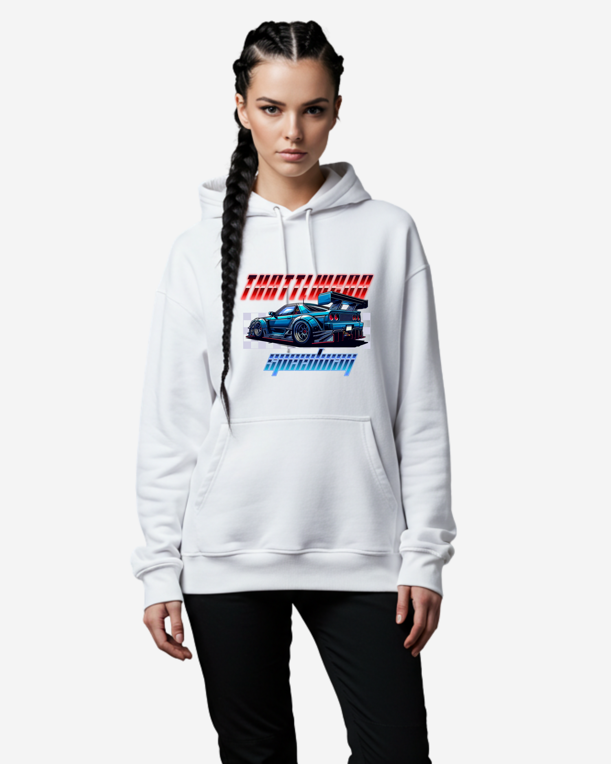 Speed Car Oversized Hoodie