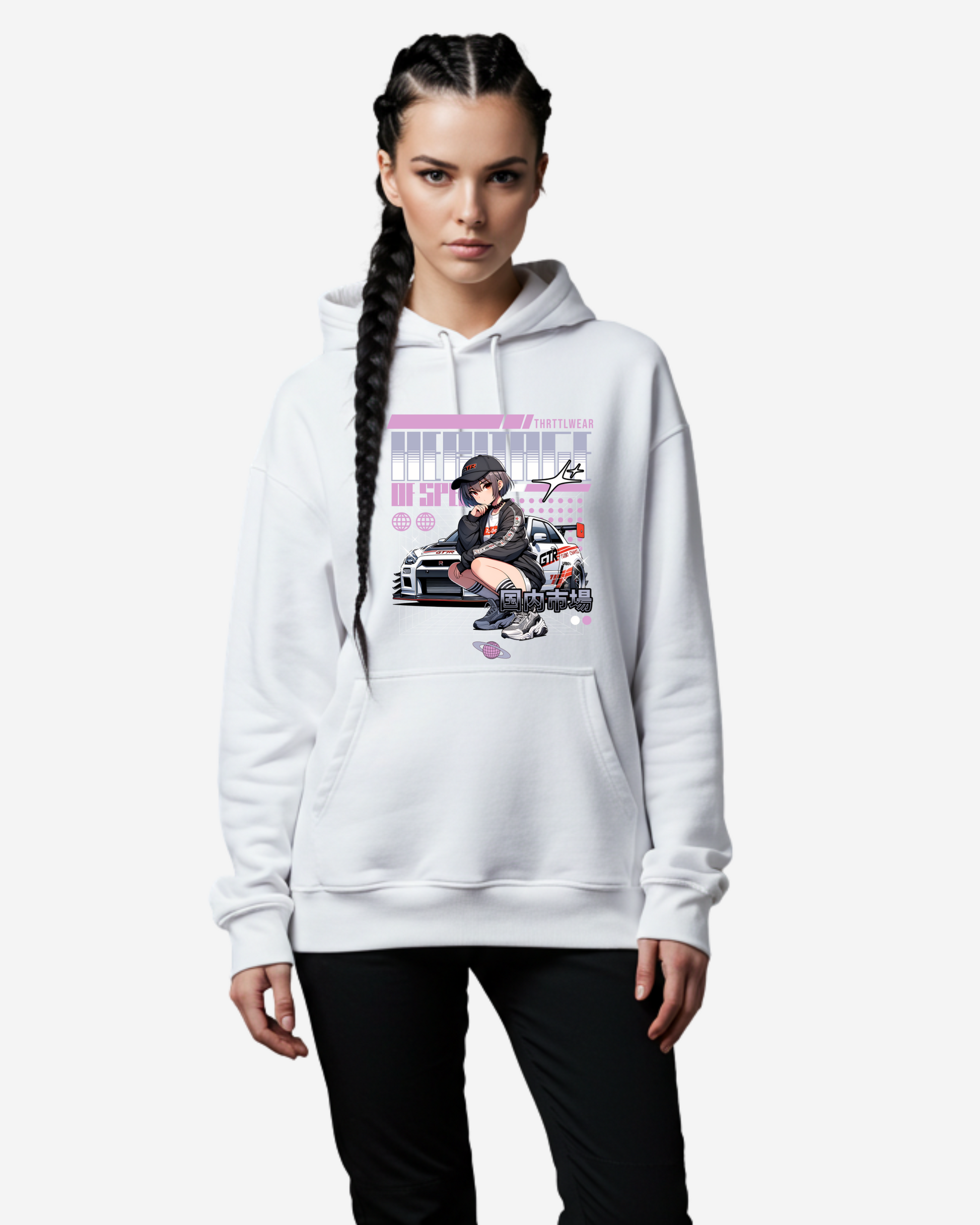 Heritage of Speed Oversized Hoodie