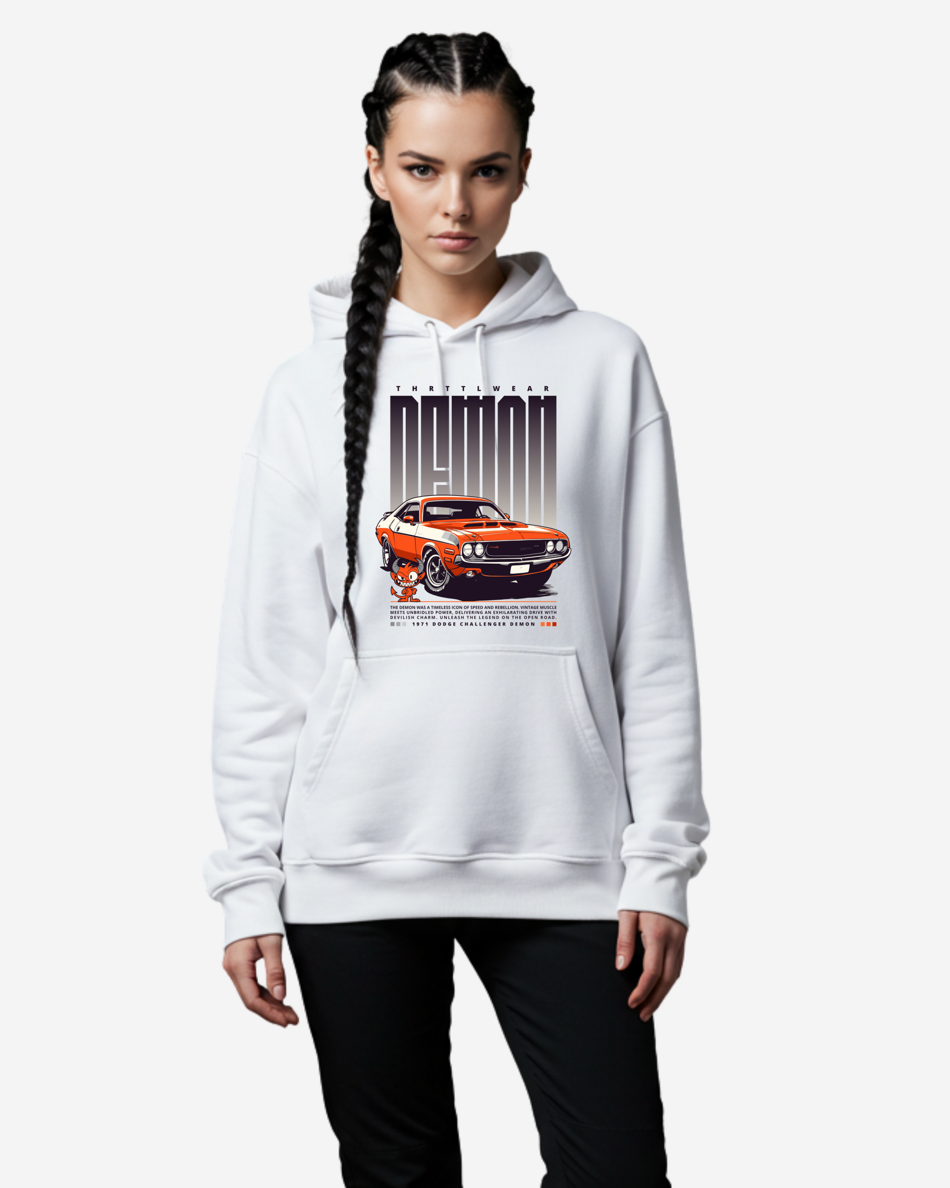 Hellcat's Ancestor Oversized Hoodie