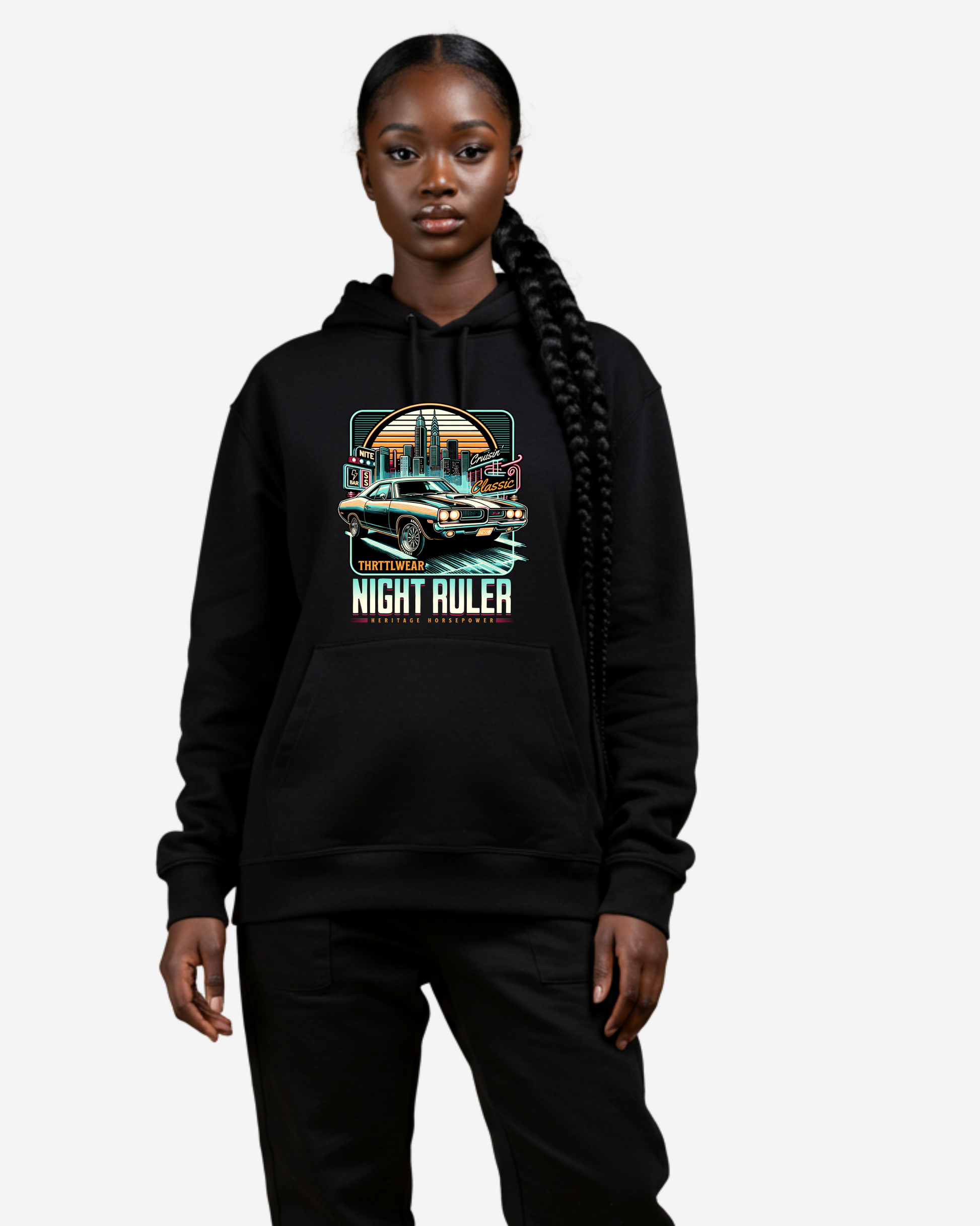 Night Ruler Oversized Hoodie