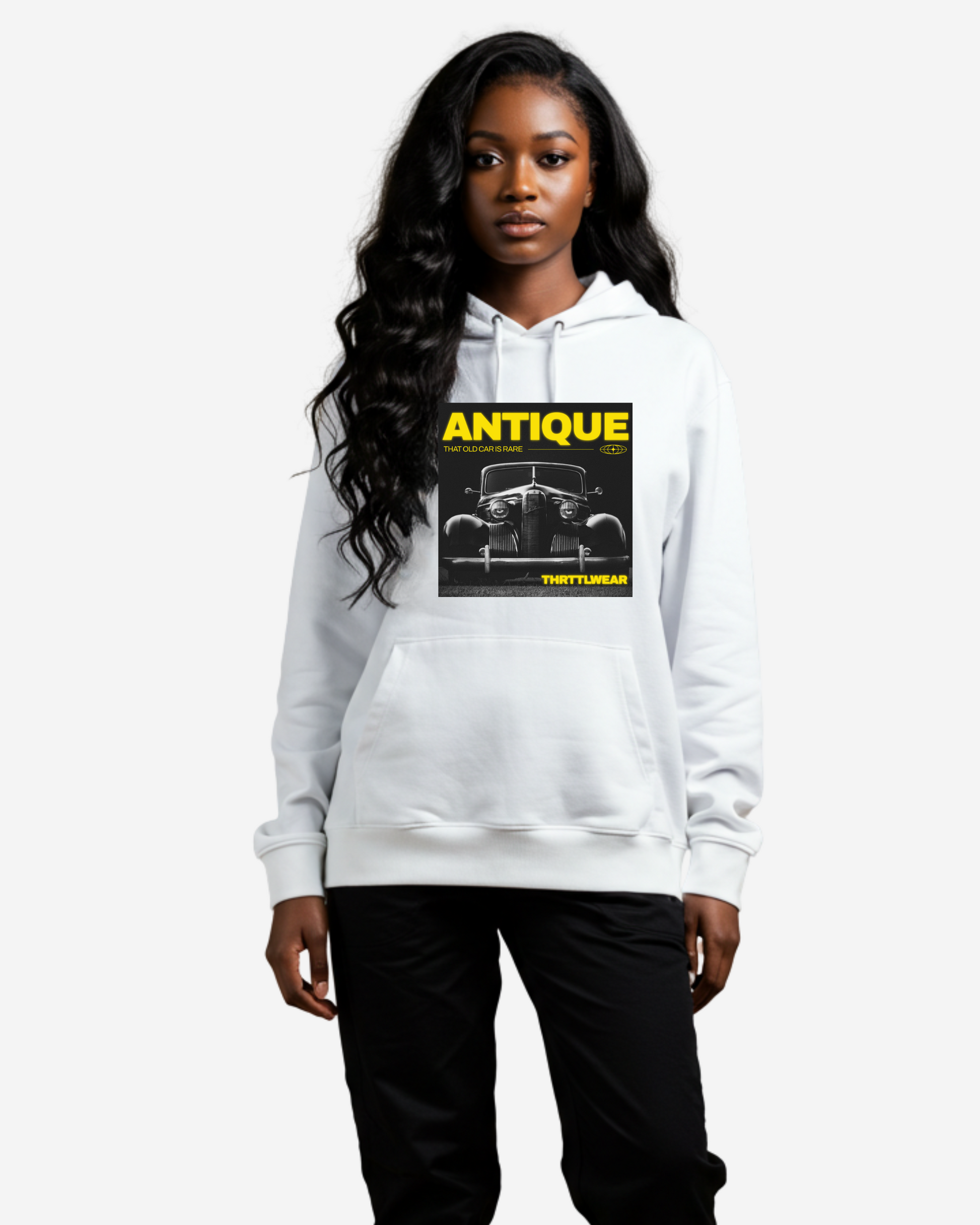 Antique Car Oversized Hoodie