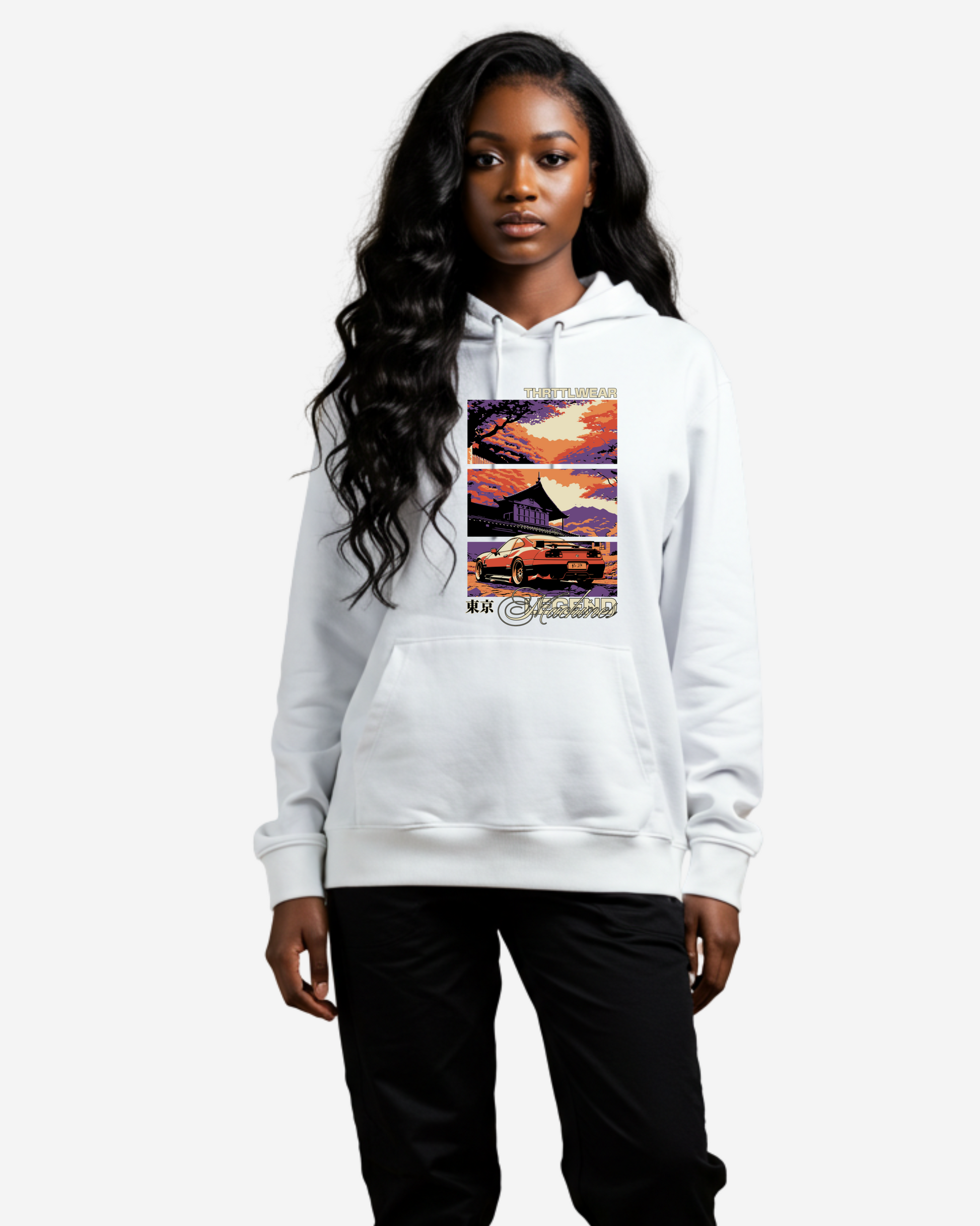Japan Car Oversized Hoodie