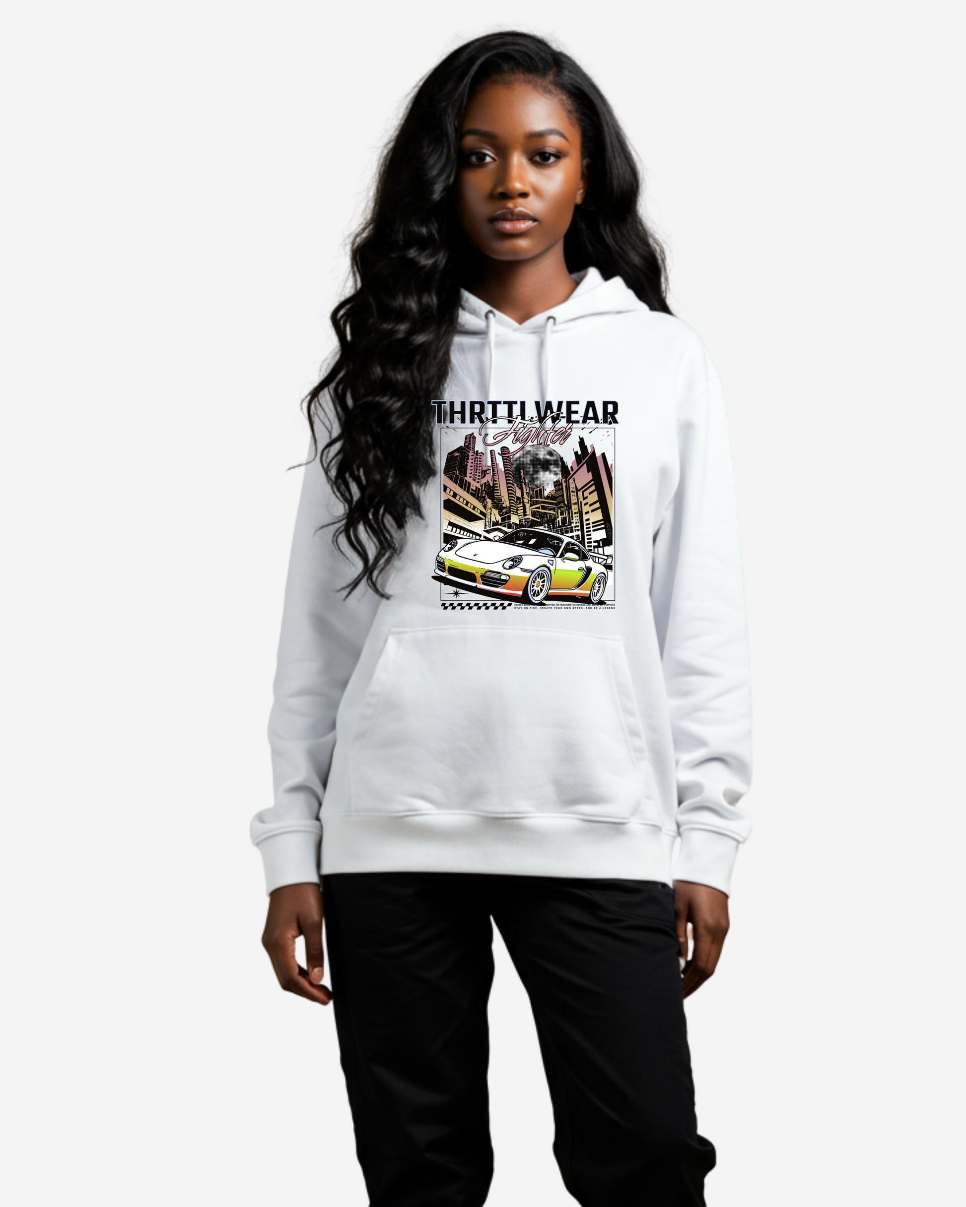 Nascar Street Fighter Oversized Hoodie
