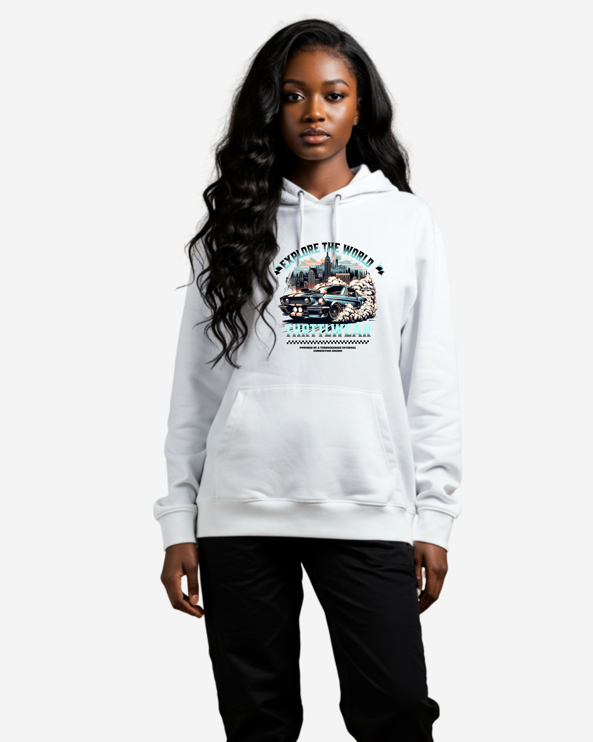 Ride Forever Explore the World Oversized Hoodie